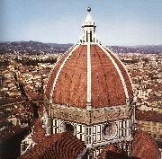 BRUNELLESCHI, Filippo Dome of the Cathedral  dfg Spain oil painting reproduction